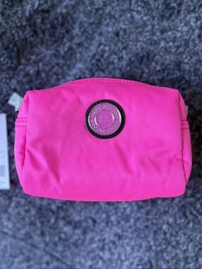 Marc Jacobs Hot Pink Nylon Cosmetic Pouch